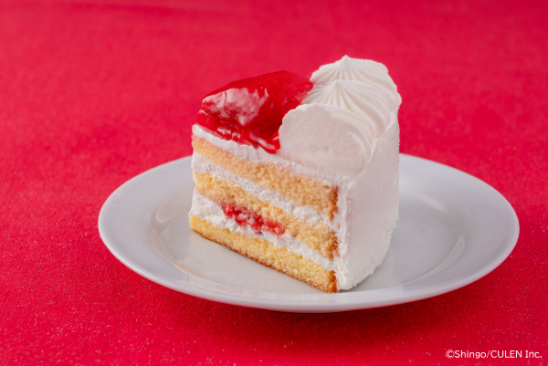 BISTRO J_Oオリジナル　いちごのショートケーキ（断面）